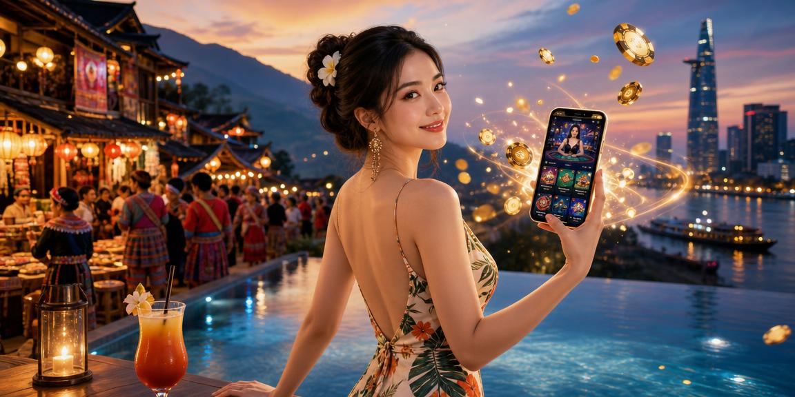 Người chơi trải nghiệm cá cược slots tại quận 1 TP.HCM